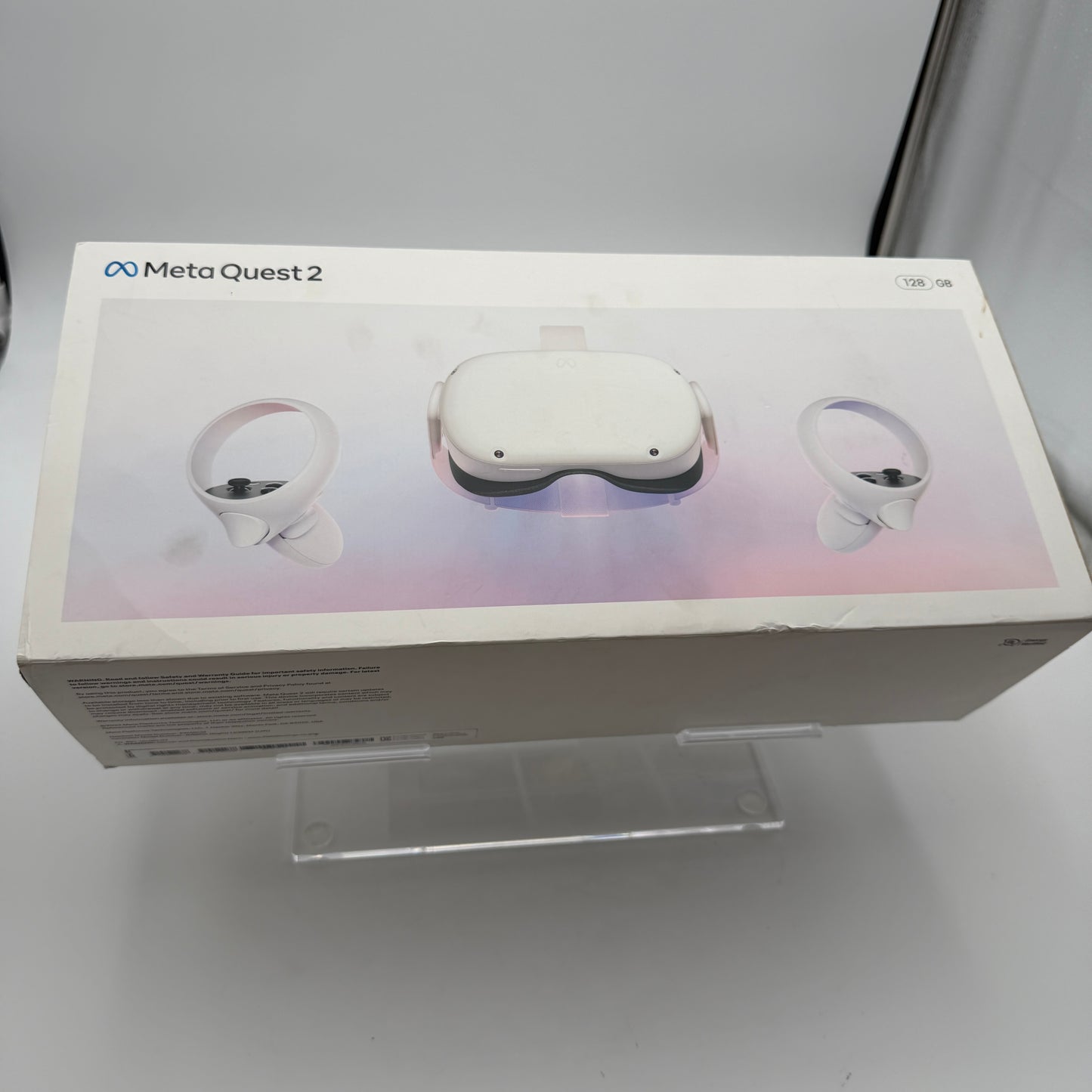 Meta Oculus Quest 2 128GB Virtual Reality Headset - White