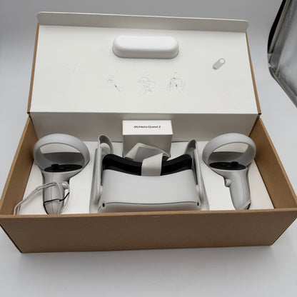 Meta Oculus Quest 2 128GB Virtual Reality Headset - White