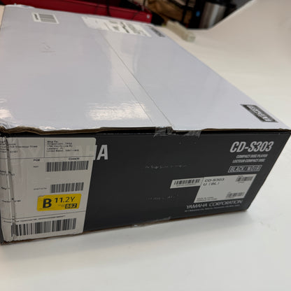 Yamaha CD-S303 Black Compact Disc Player New In Box