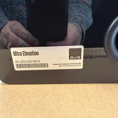 SVS Ultra Elevation Reference Home Theater Speaker Black Used With Box