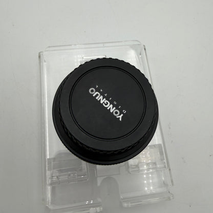 YONGNUO EF 35mm 1.2 Camera Lens - Black - Used A Condition
