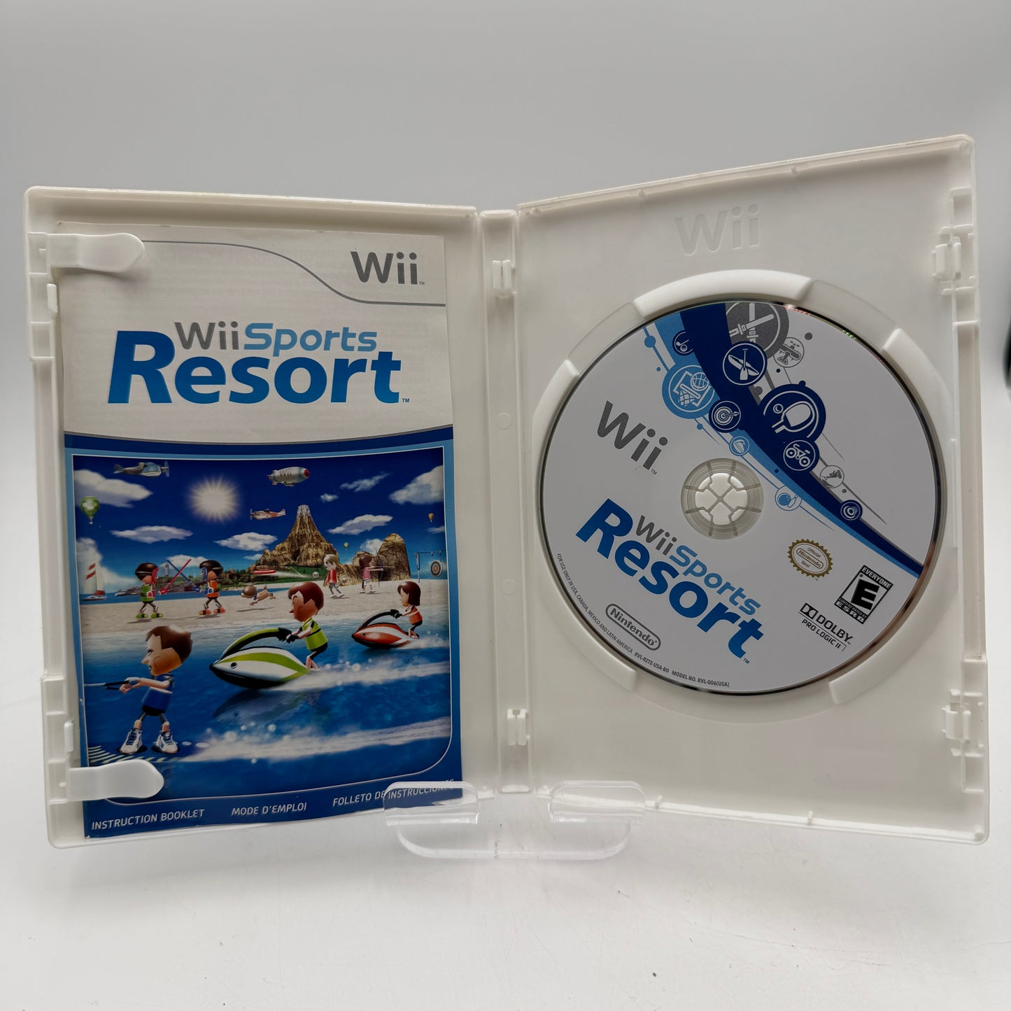 Nintendo Wii Sports Resort Game with Box