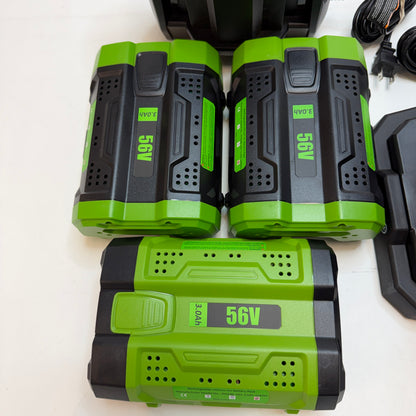 Ego CH2800D Power+ Charger and Battery Lot with Extra Charger