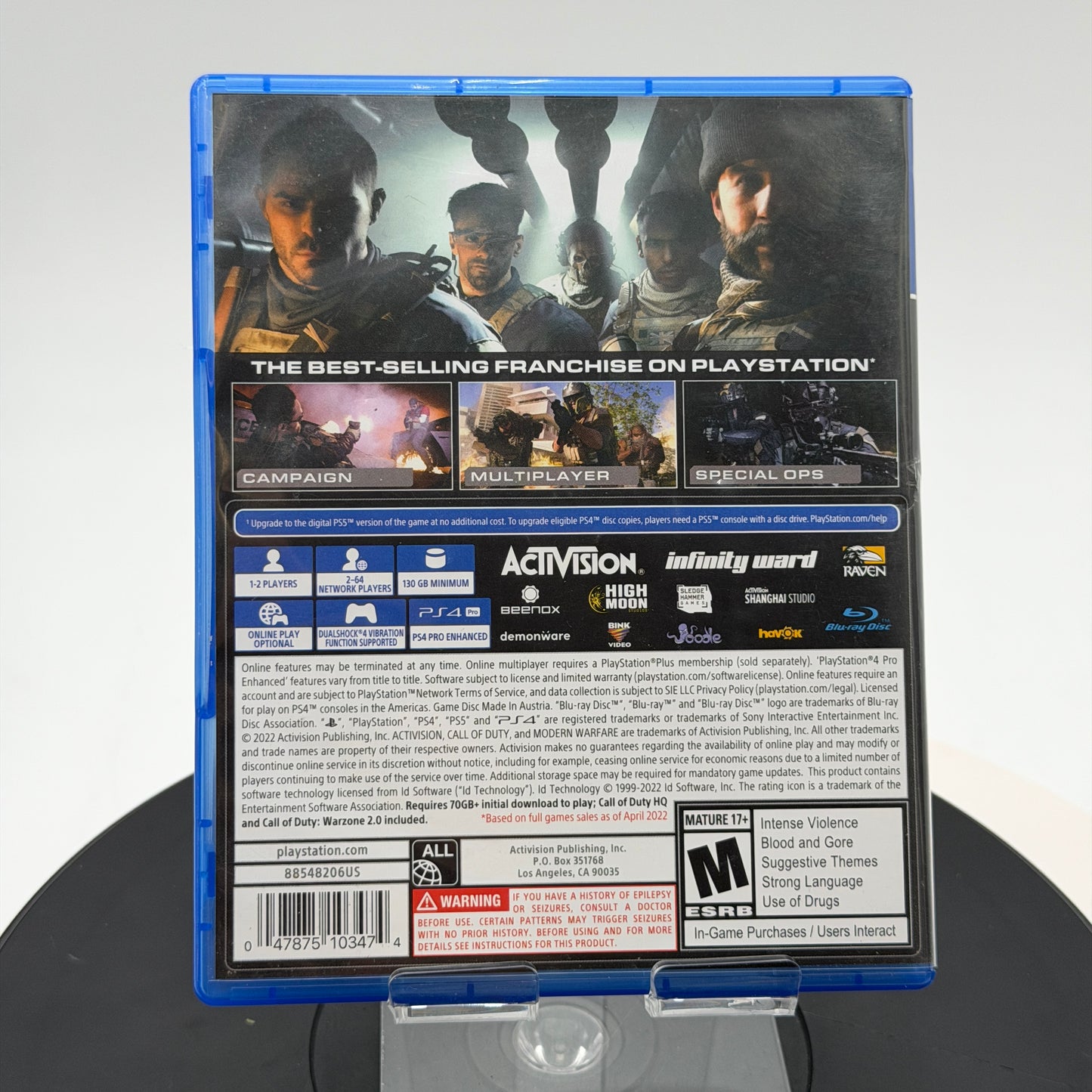 Call of Duty: Modern Warfare II for PS4 - Used With Box, Manual & Inserts