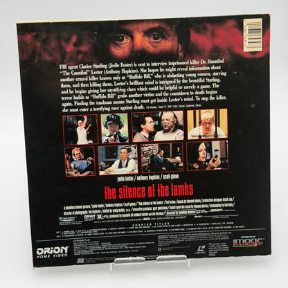 Silence of The Lambs Laserdisc - Silver - Used A Condition