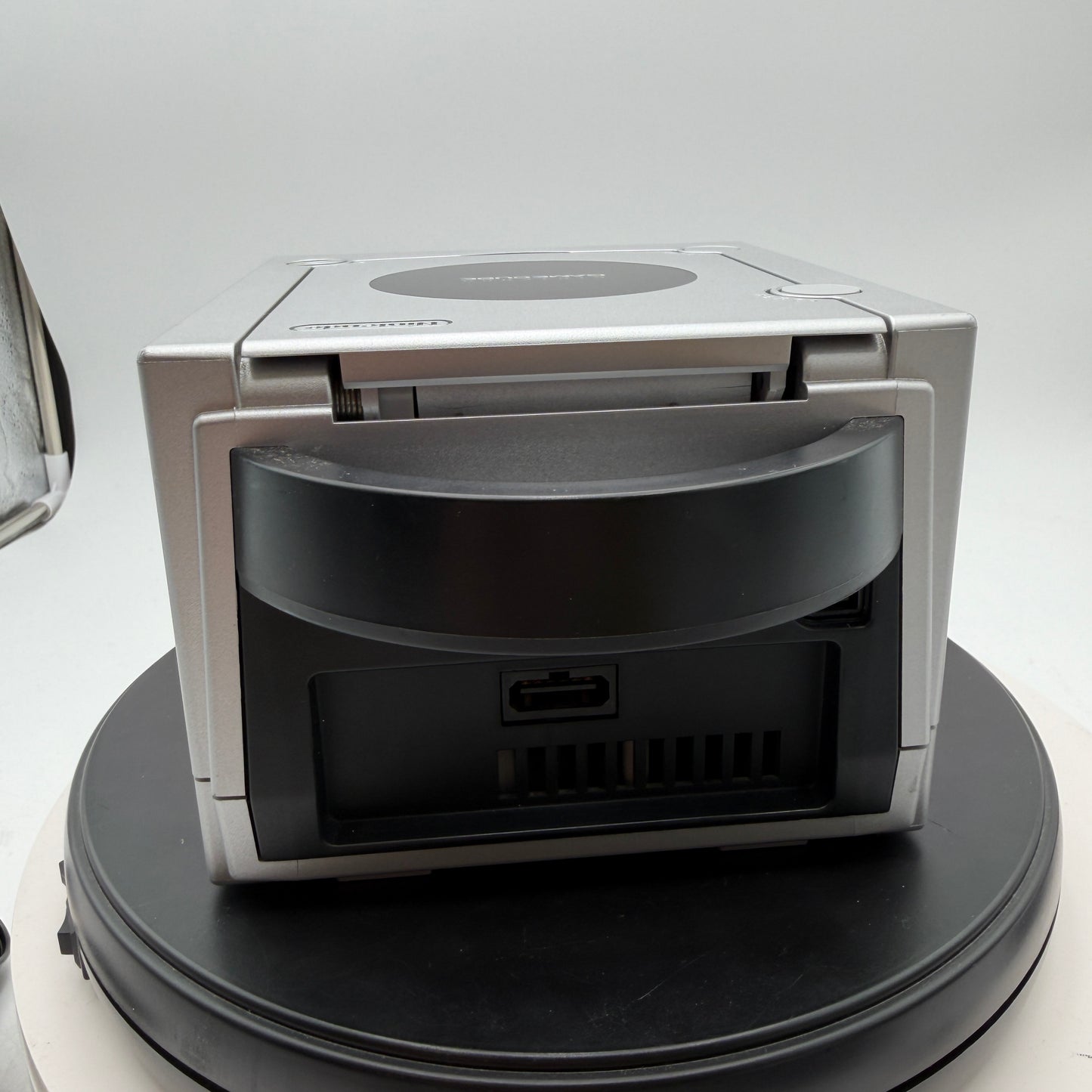 Nintendo GameCube DOL-001 Silver Console (2001) with 2 Controllers and Power Cable