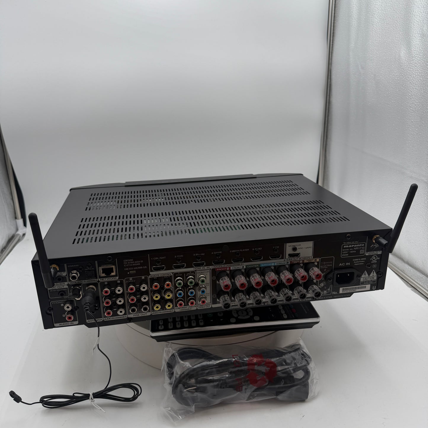 Marantz NR1710 AV Surround Receiver with Remote - Black