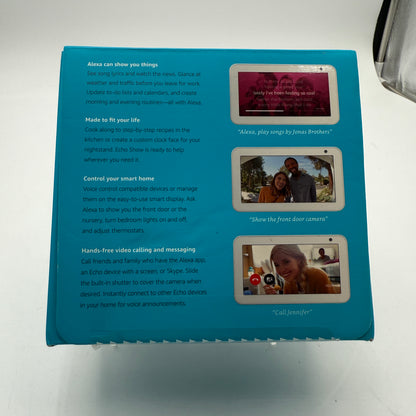 Amazon Echo Show 5 Smart Display White New