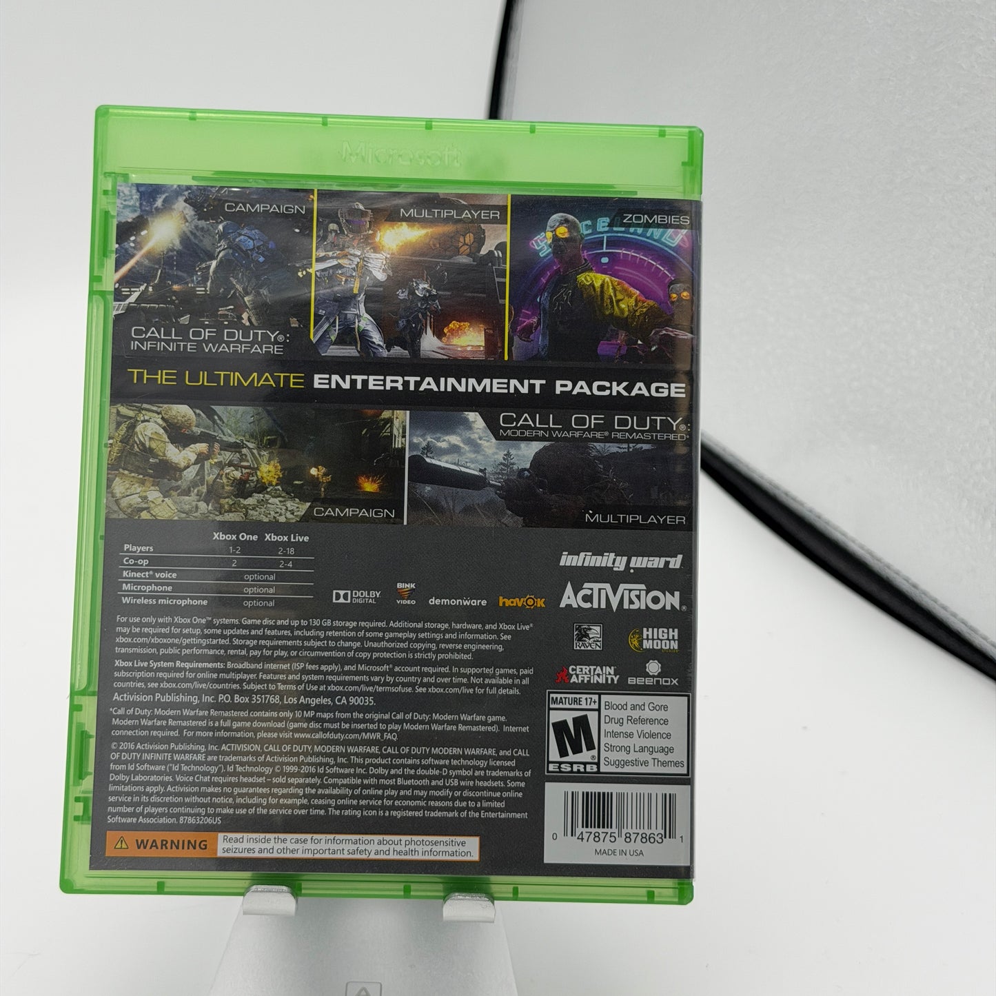 Xbox One Call of Duty: Infinite Warfare Legacy Edition Video Game