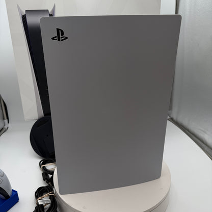 Sony PlayStation 5 Disc Edition (CFI-1115A) 825GB White Used With Box 1 Controller