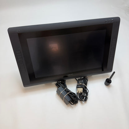 Wacom Cintiq 22 DK-2200 Graphics Tablet with Stand, Pen and Tips, Black