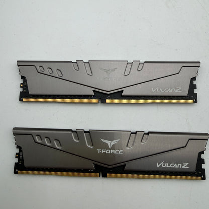 TeamGroup T-Force Vulcan Z DDR4 3000 16GB (2x8GB) DIMM XMP Memory Kit Gray