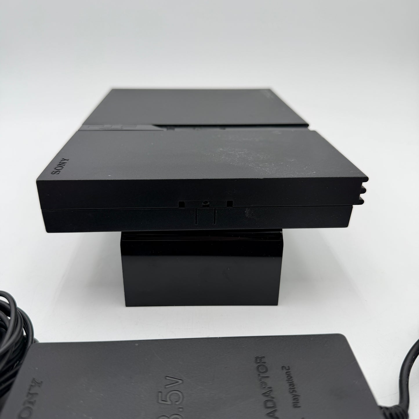 Sony PlayStation 2 Slim SCPH-77001 Black Used Condition With Cables Tested
