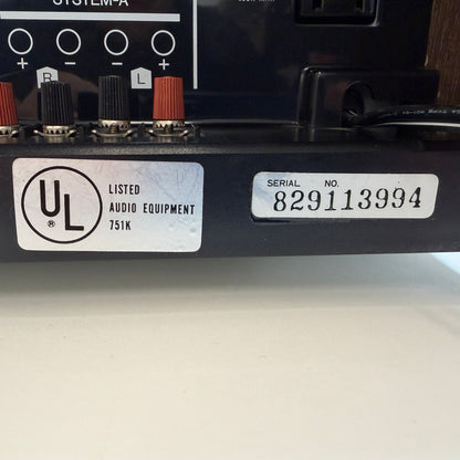 Sansui Vintage G-4700 AM/FM Pure Power DC Stereo Receiver Brown TESTED READ