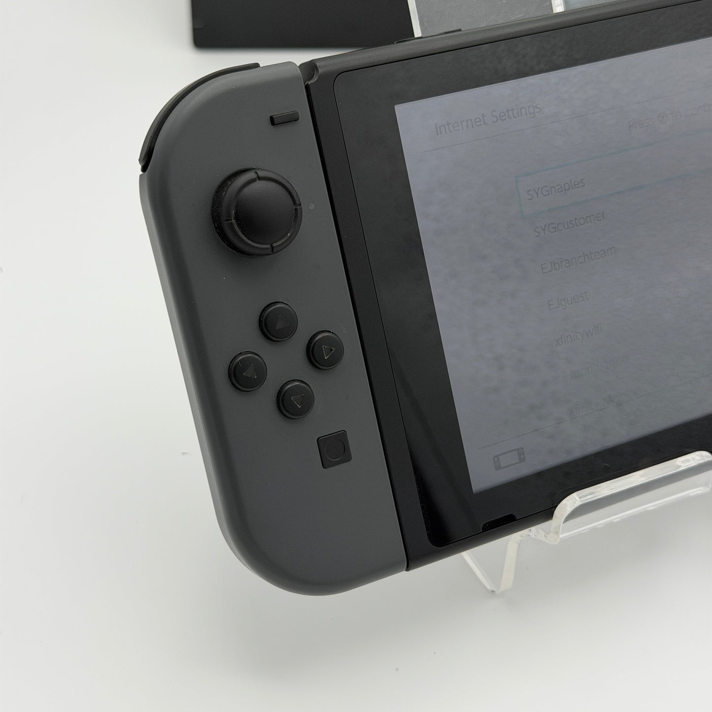 Nintendo Switch HAC-001 Handheld Video Game Console Black 32GB Used