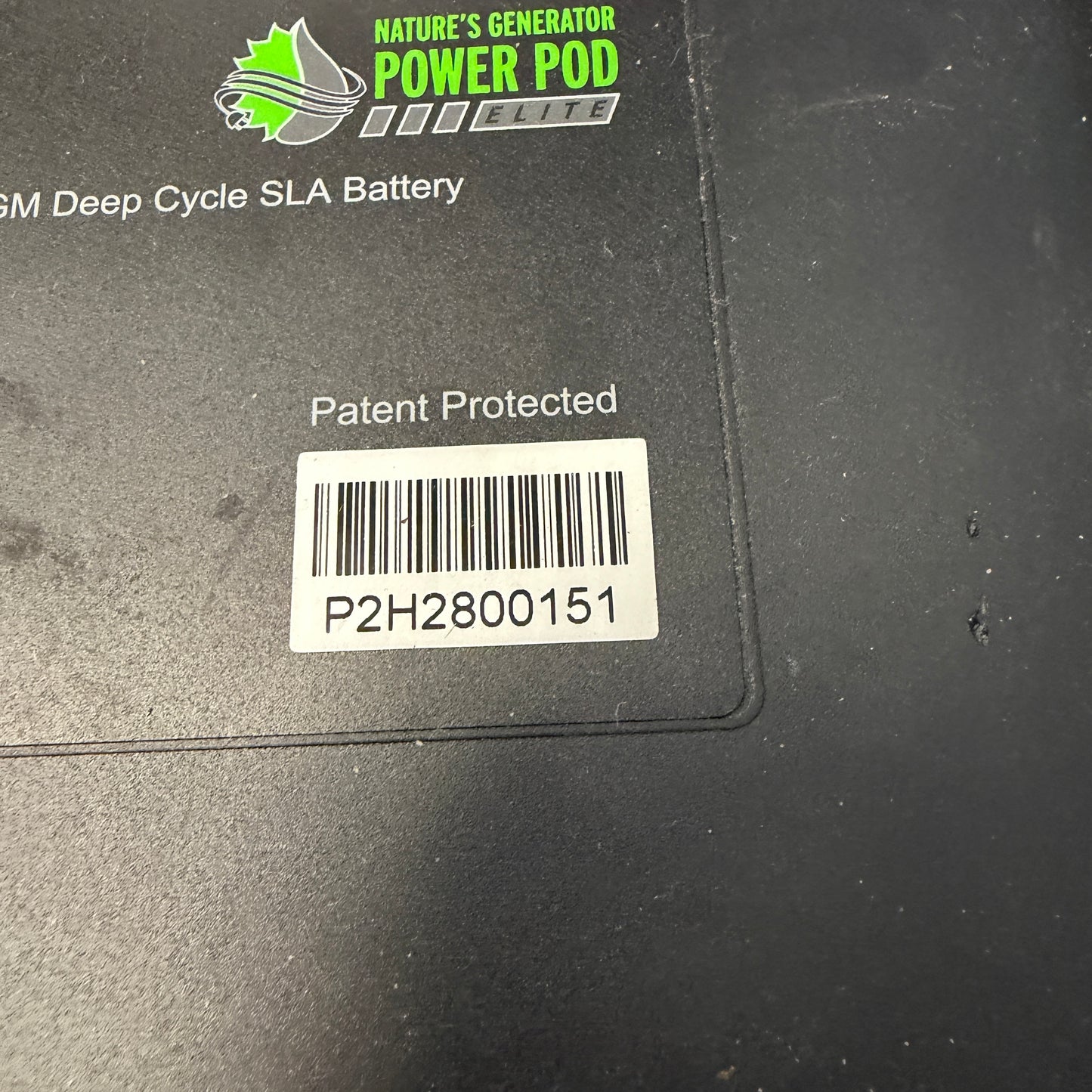 Natures Generator Power Pod Elite Green Used Condition