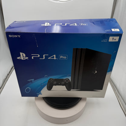 Sony PlayStation 4 Pro CUH-7015B 1TB Used With Box and Cables