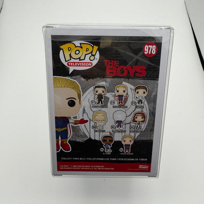 Funko Pop! Homelander The Boys #978 Collectible Vinyl Figure with Protector