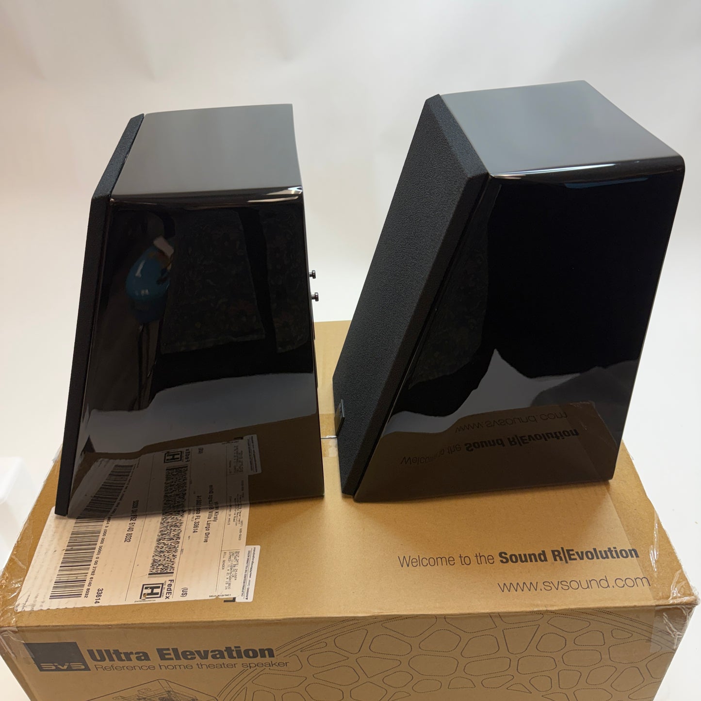 SVS Ultra Elevation Reference Home Theater Speaker Black Used With Box