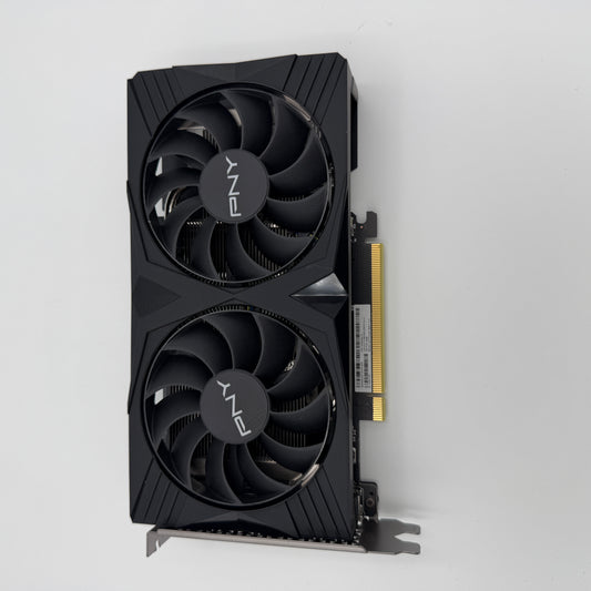 PNY NVIDIA GeForce RTX 4060 8GB GDDR6 Dual Fan HDMI/DP PCIe x16 CUDA Graphics Card