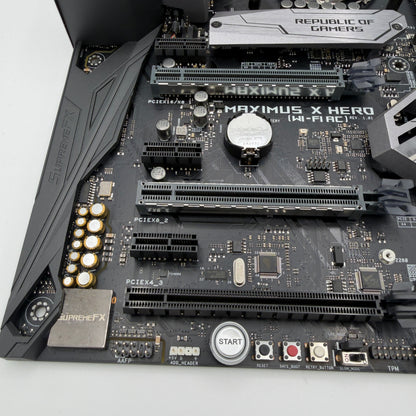 Asus ROG Maximus X Hero Wi-Fi AC LGA 1151 ATX Intel Z370 DDR4 Motherboard