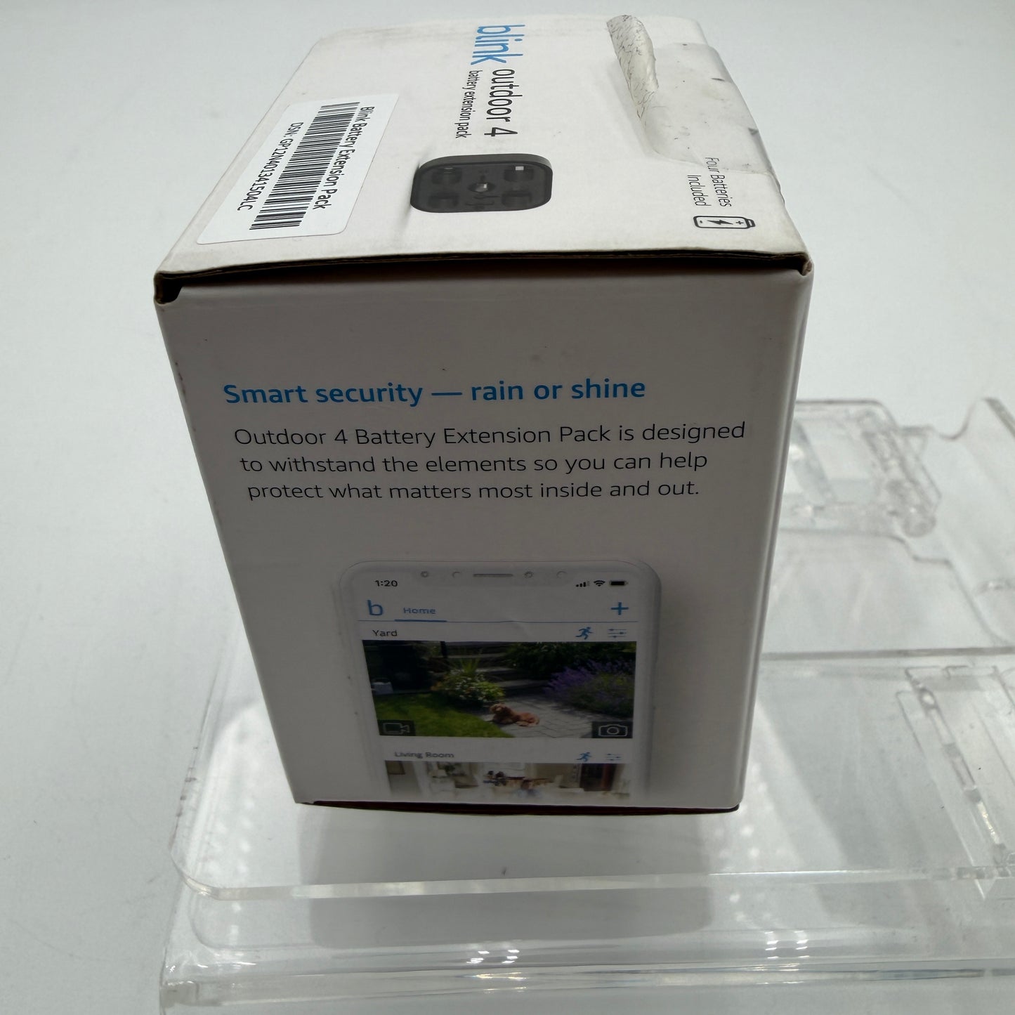 Blink Outdoor 4 Battery Extension Pack Black New Open Box