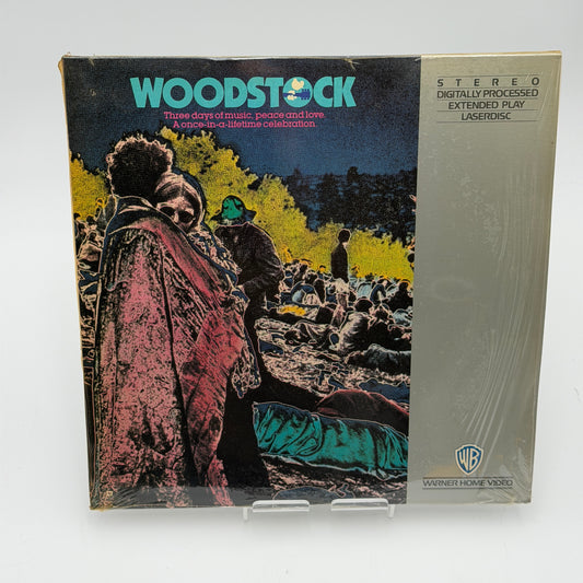 Woodstock Double Disc Laserdisc - Silver - Used A Condition