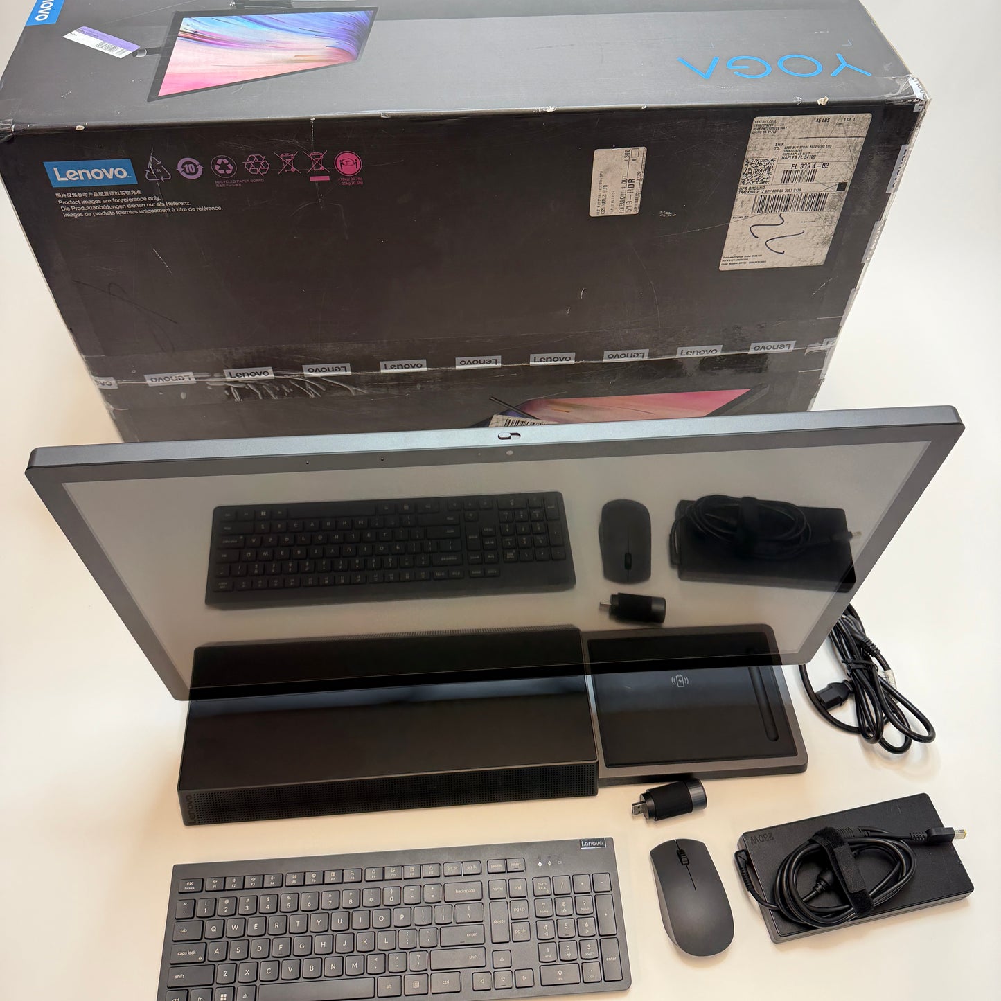 Lenovo Yoga A940-271CB Touchscreen All In OneComputer 1.25TB 16GB i7-9700