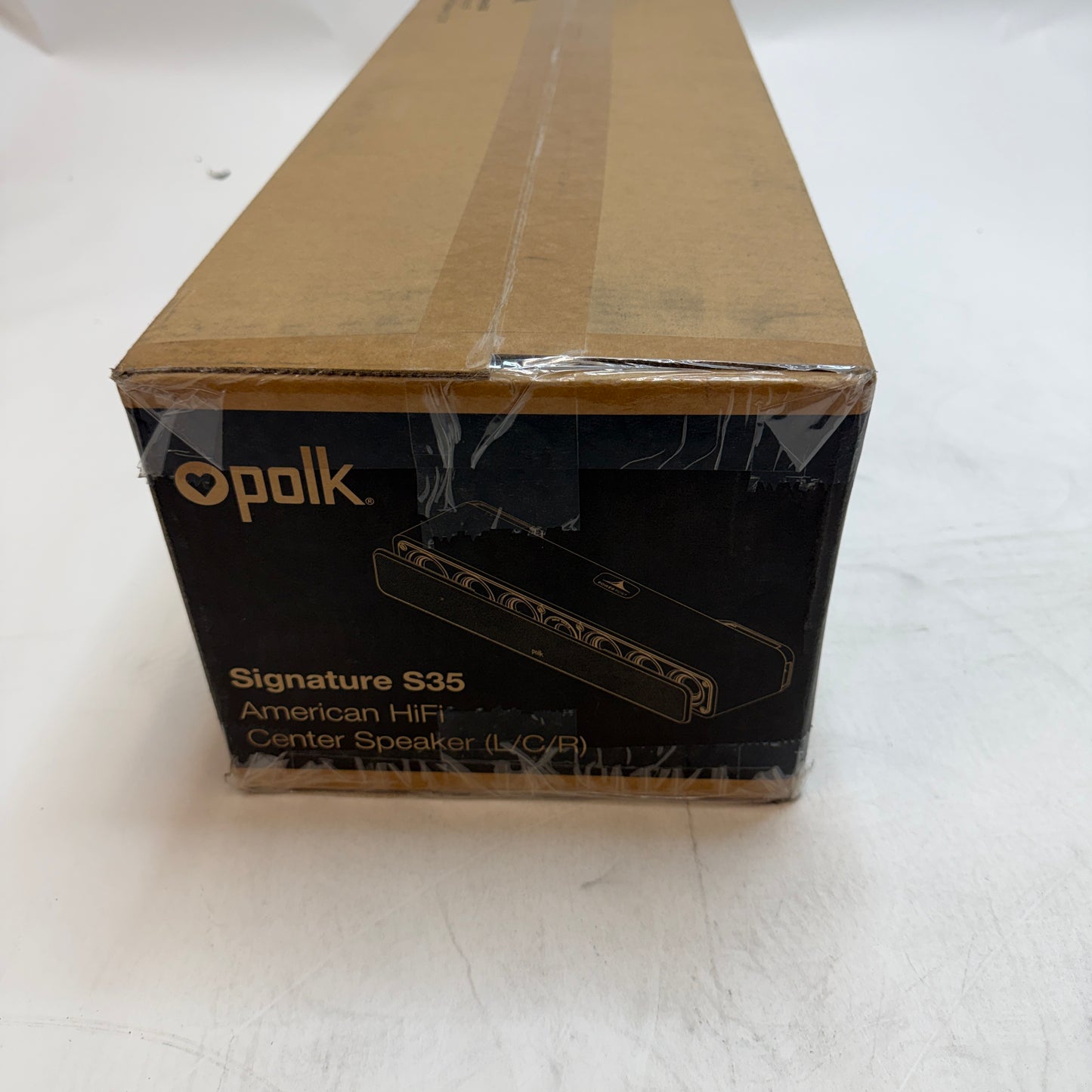 Polk Audio Signature S35 Center Speaker Black NIB