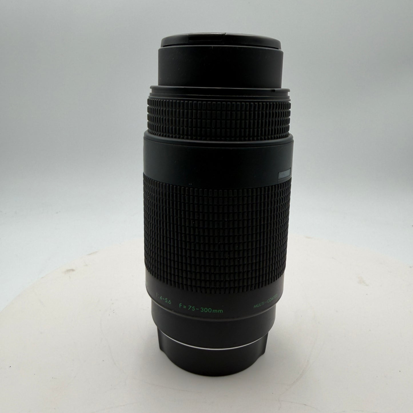 Quantaray CANON AF Tech-10 CN AF 75-300mm 1:4-5.6 Camera Lens with Caps