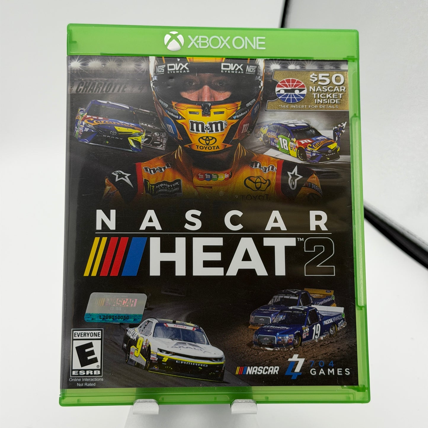 NASCAR Heat 2 Xbox One Video Game Used With Box