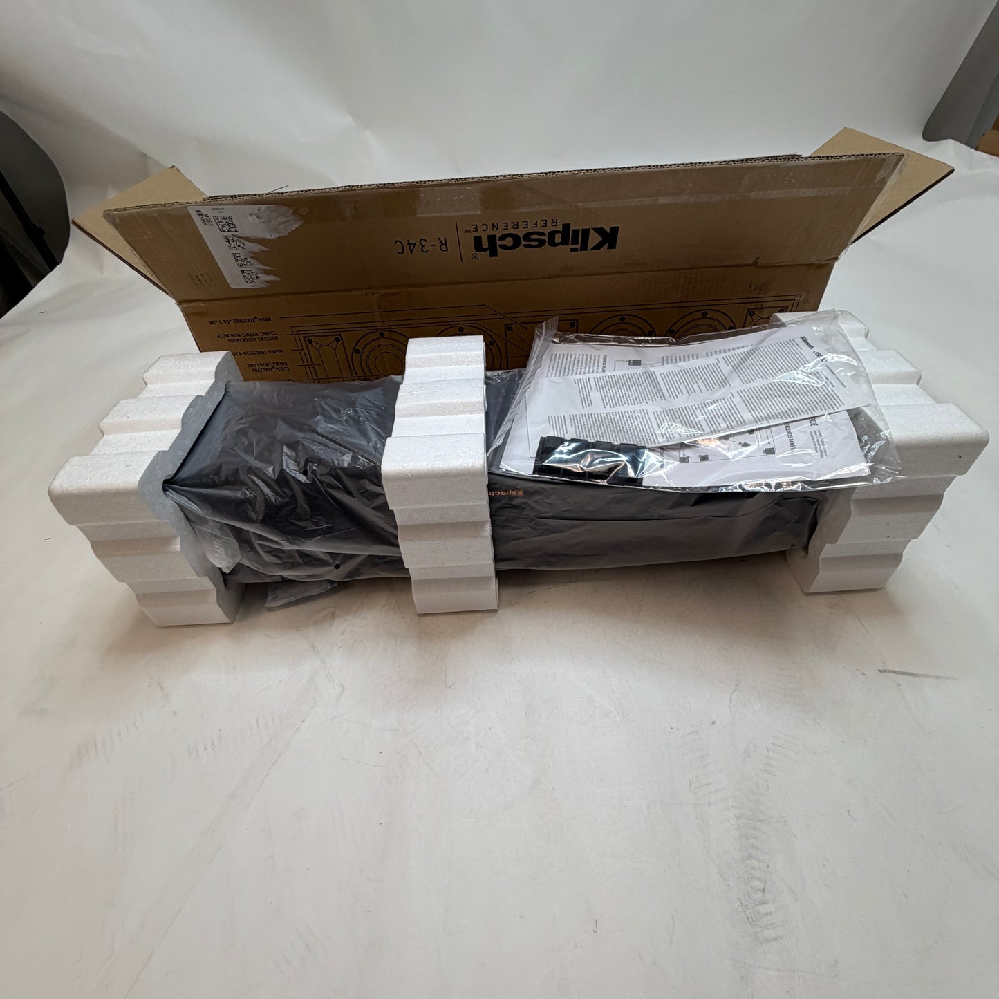 Klipsch R-34C Center Speaker Black New In Box