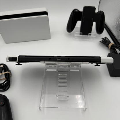 Nintendo Switch OLED (HEG-001) White 32GB w Extras