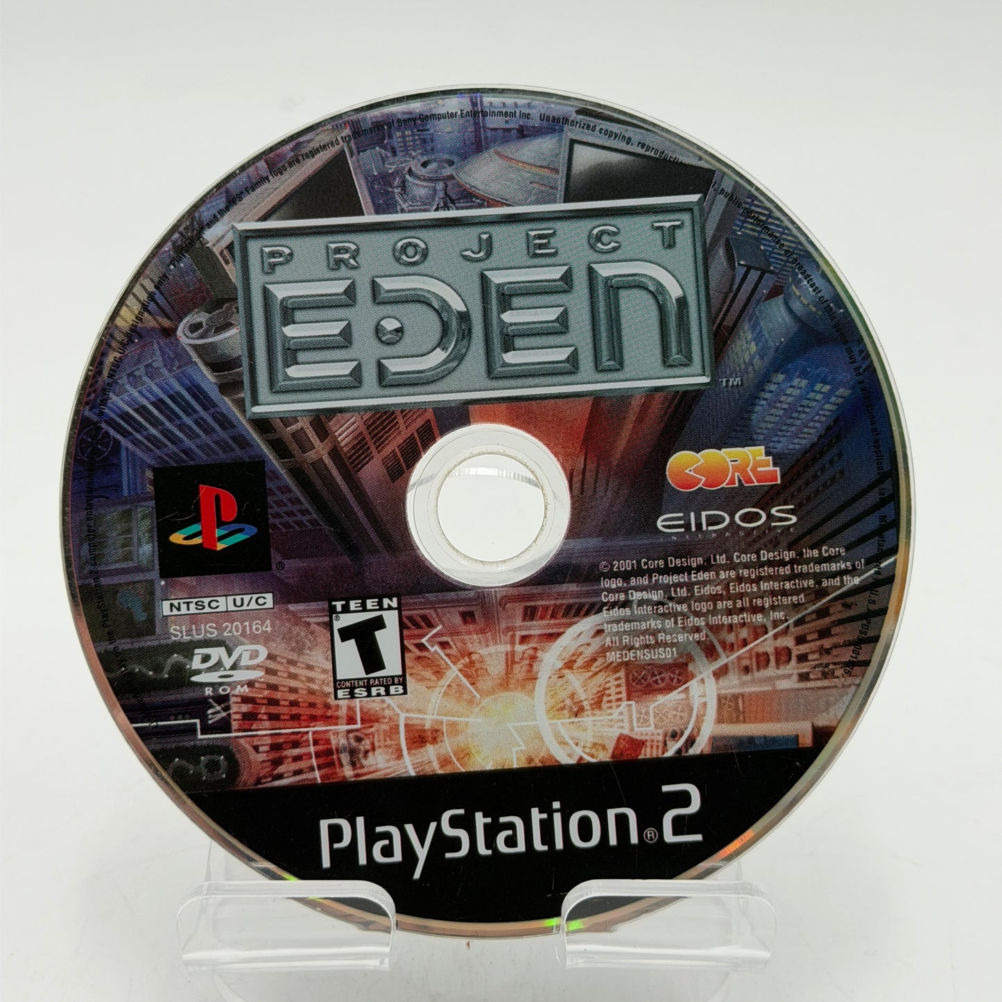 Playstation 2 Project Eden Video Game DISC ONLY PS2