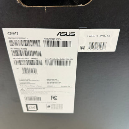 Asus ROG G700TF Desktop Liquid Cooled Intel Core Ultra 7 265F