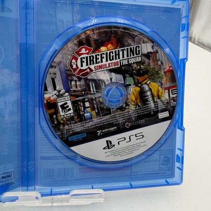 Playstation 5 Firefighting Simulator The Squad Video Game with Box