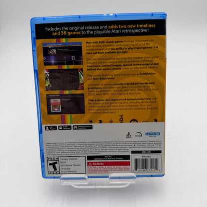 Playstation 5 Atari 50 The Anniversary Celebration Expanded Edition