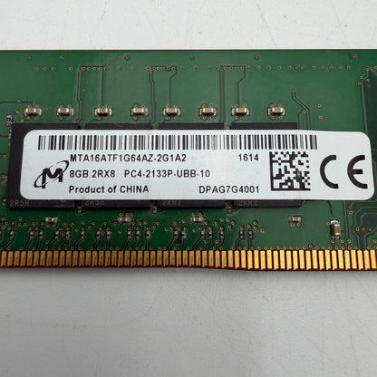 Micron Crucial 8GB 1Rx8 PC4-2400T RAM Desktop Memory