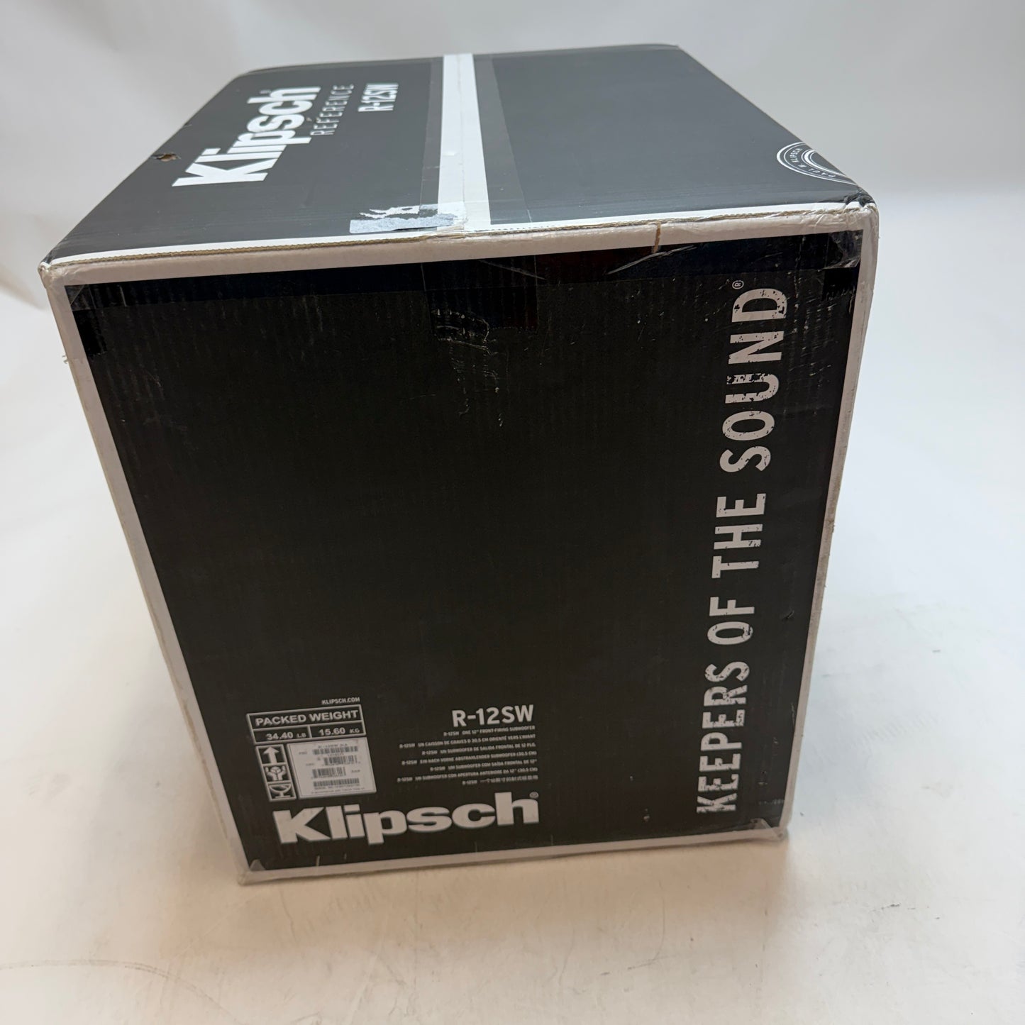 Klipsch R-12SW Subwoofer Black New In Box