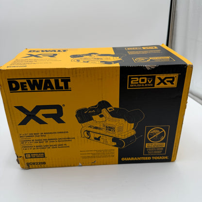 DeWalt DCW220B 20-Volt Cordless Belt Sander Tool-Only Black New In Box