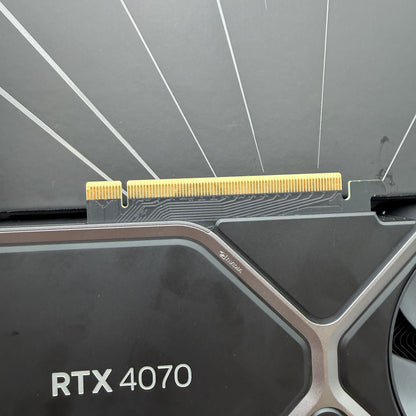 NVIDIA GeForce RTX 4070 Founders Edition Graphics Card