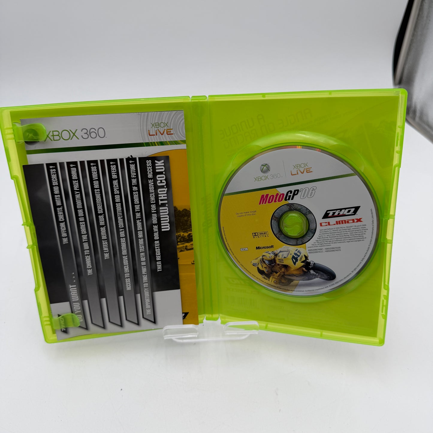 Xbox 360 Moto GP 06 Video Game with Box and Manual - Used