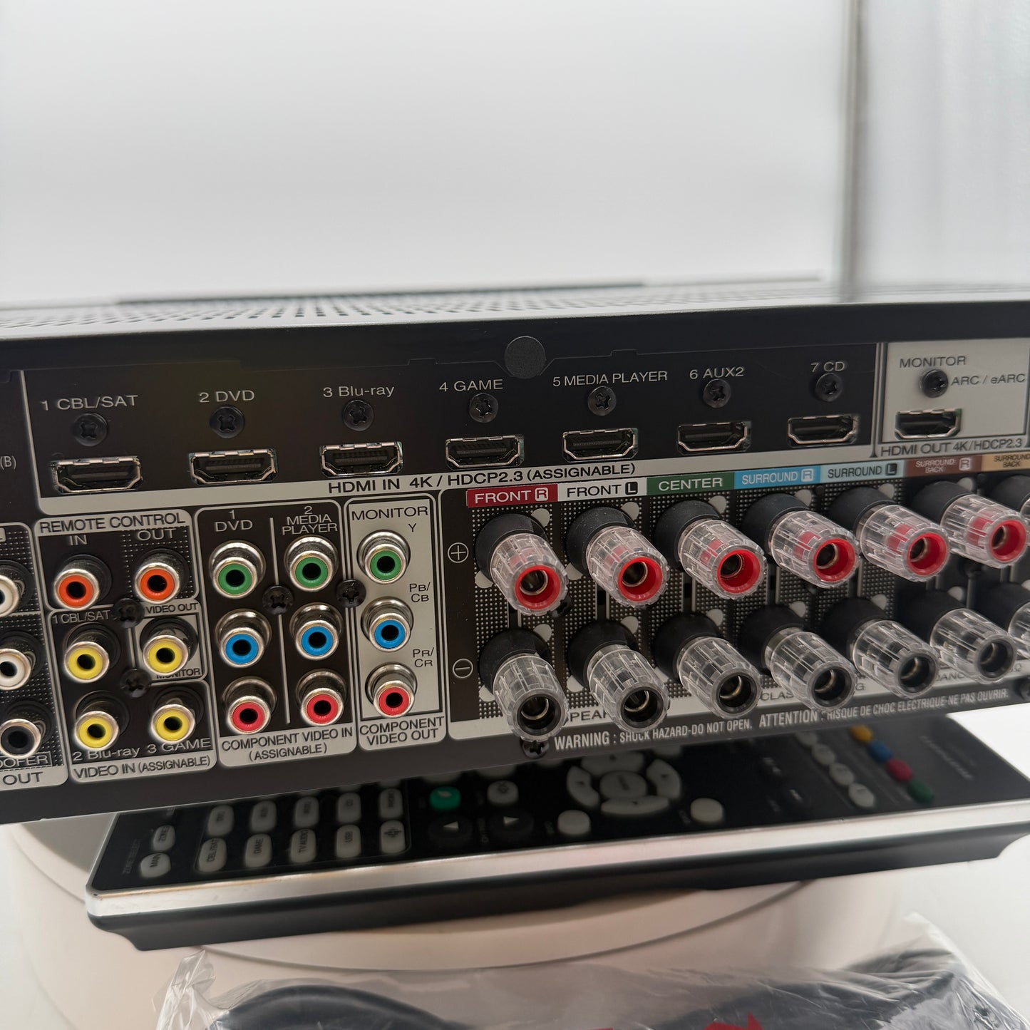 Marantz NR1710 AV Surround Receiver with Remote - Black