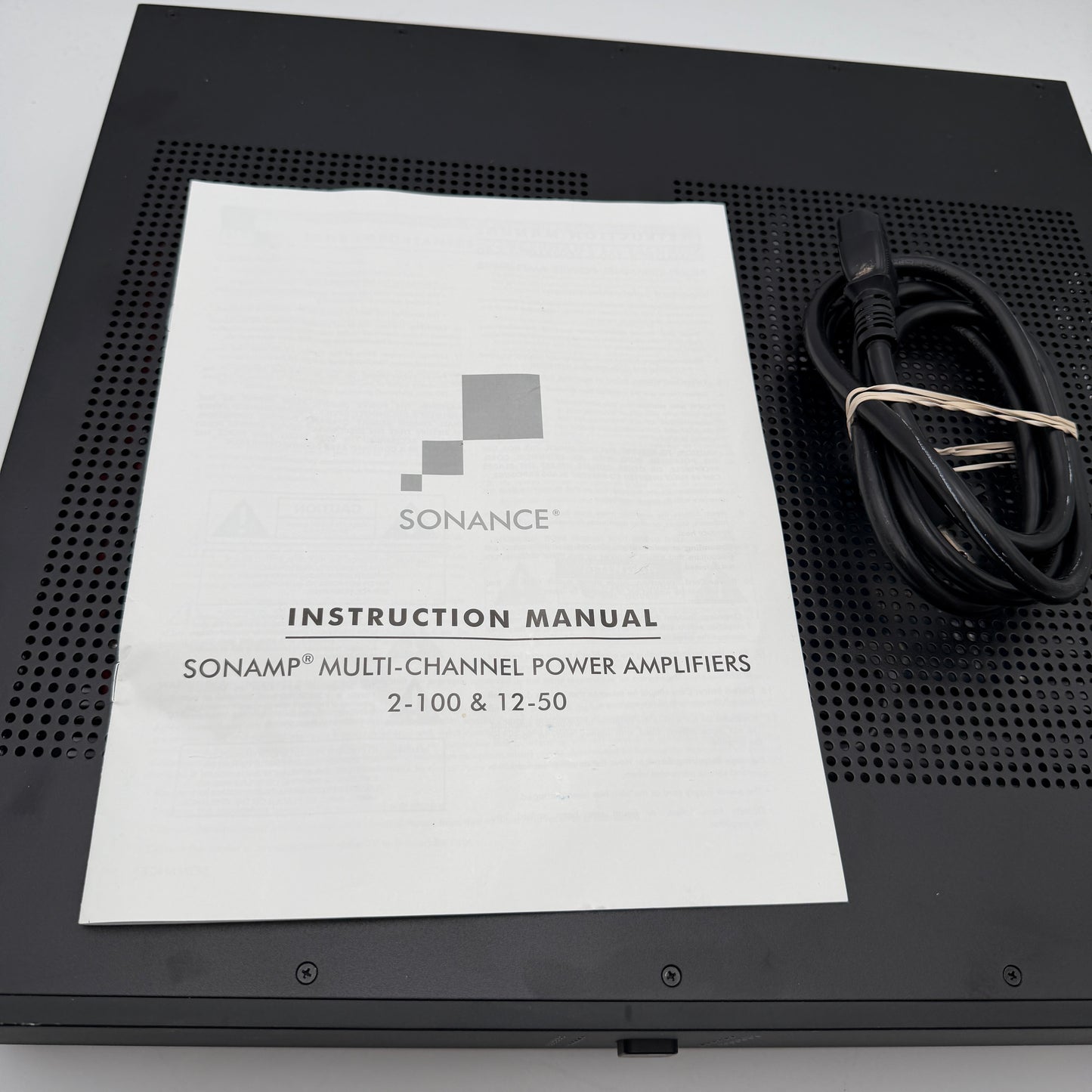 Sonance Sonamp 12-50 Multi-Channel Power Amplifier Black Used