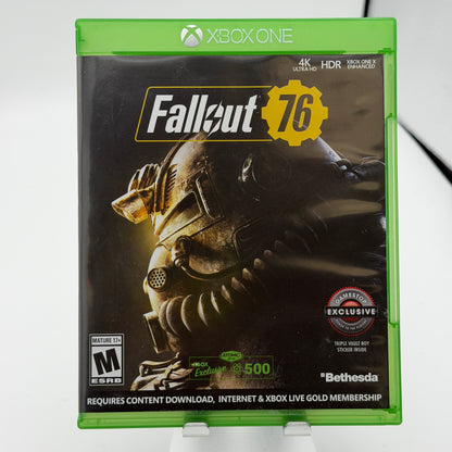 Fallout 76 PAL Xbox One Video Game Used With Box