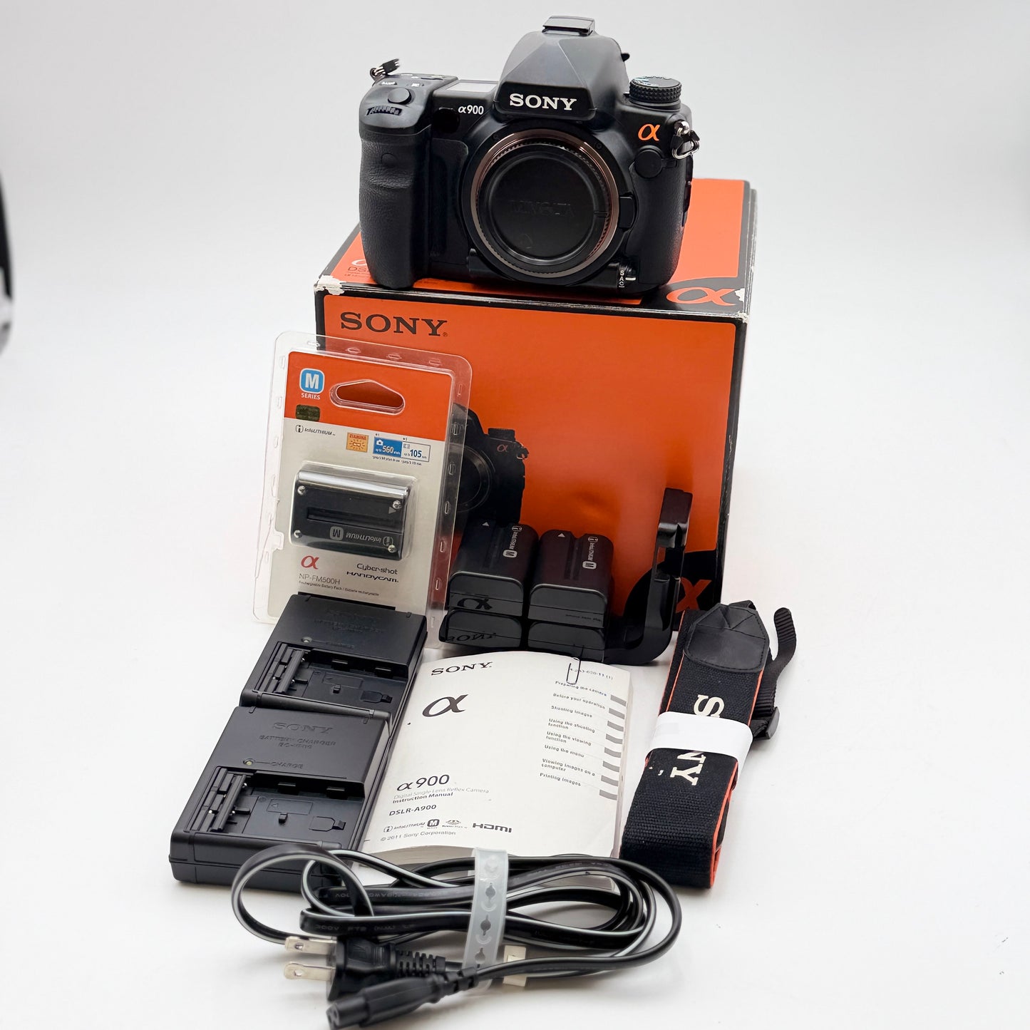 Sony A900 Digital Camera With Box & Accessories