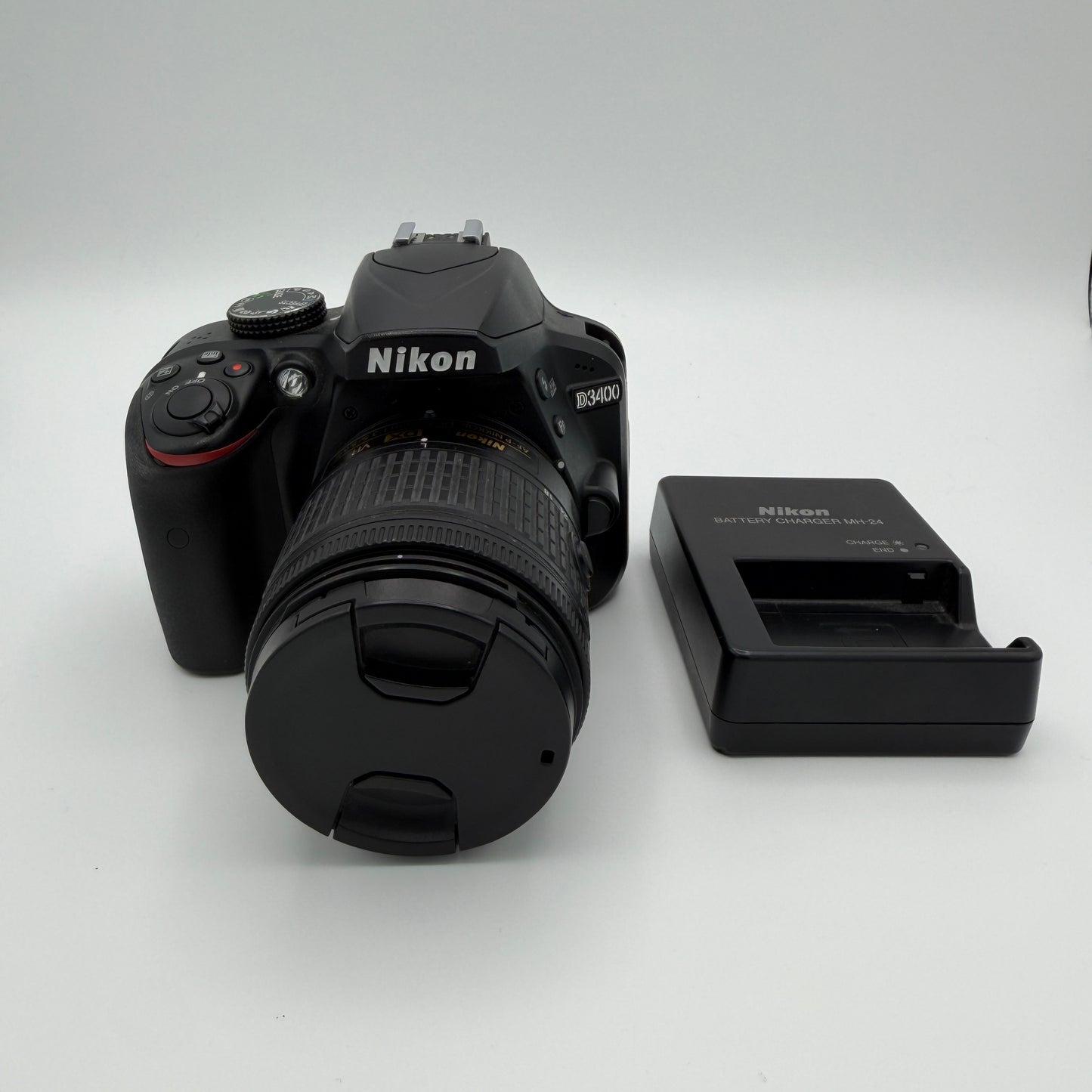 Nikon D3400 Digital Camera With Charger And Lens