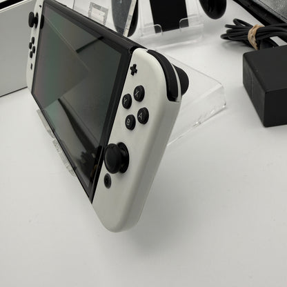 Nintendo Switch OLED (HEG-001) White 32GB w Extras