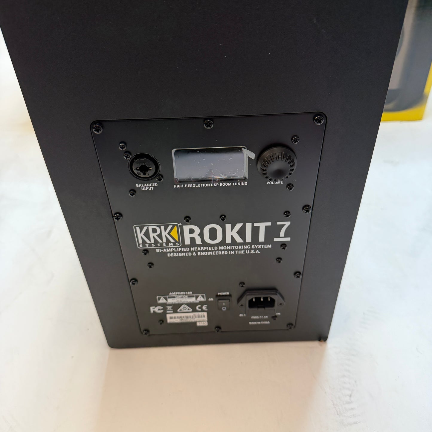 KRK Rokit 7 G4 Powered Monitor Speakers Black Used With Box READ