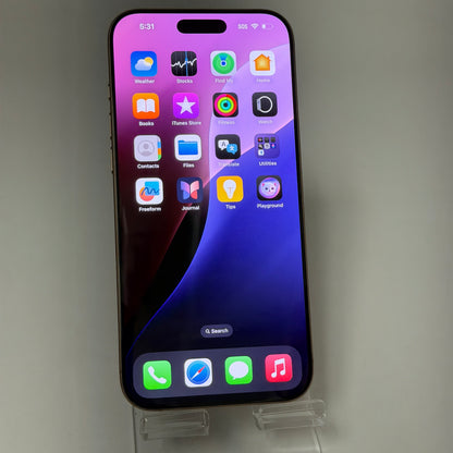 Apple iPhone 16 Pro Max 6.7" 256GB Desert Verizon Only READ